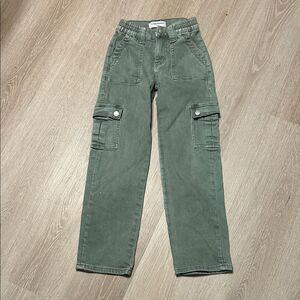 Flying Monkey Youth Green Cargo Pants Sz 8